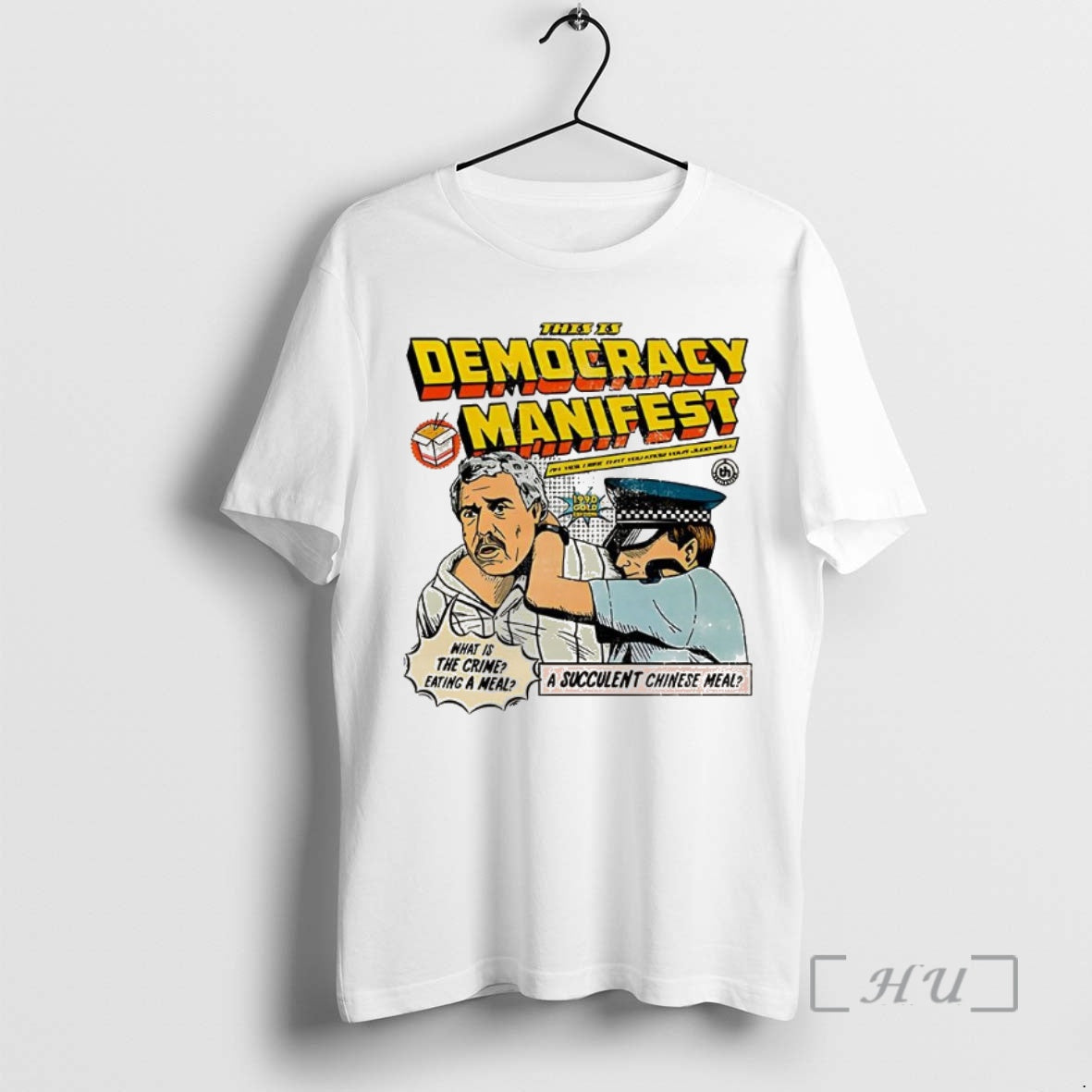 Trending This Is Democracy Manifest What Is The Crime Eating A Meal Caricature Premium