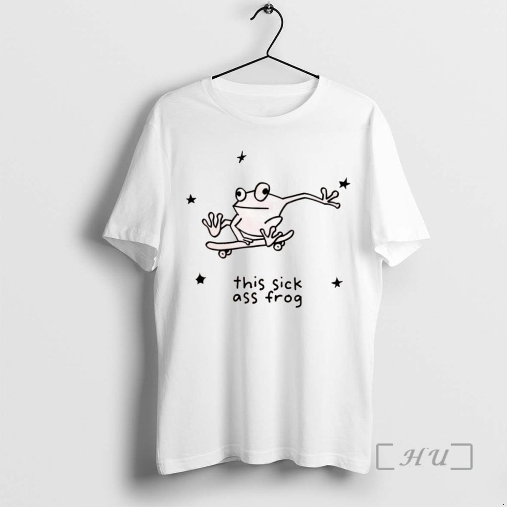 Trending This Sick Ass Frog Skateboard Tee Shirts Sweater
