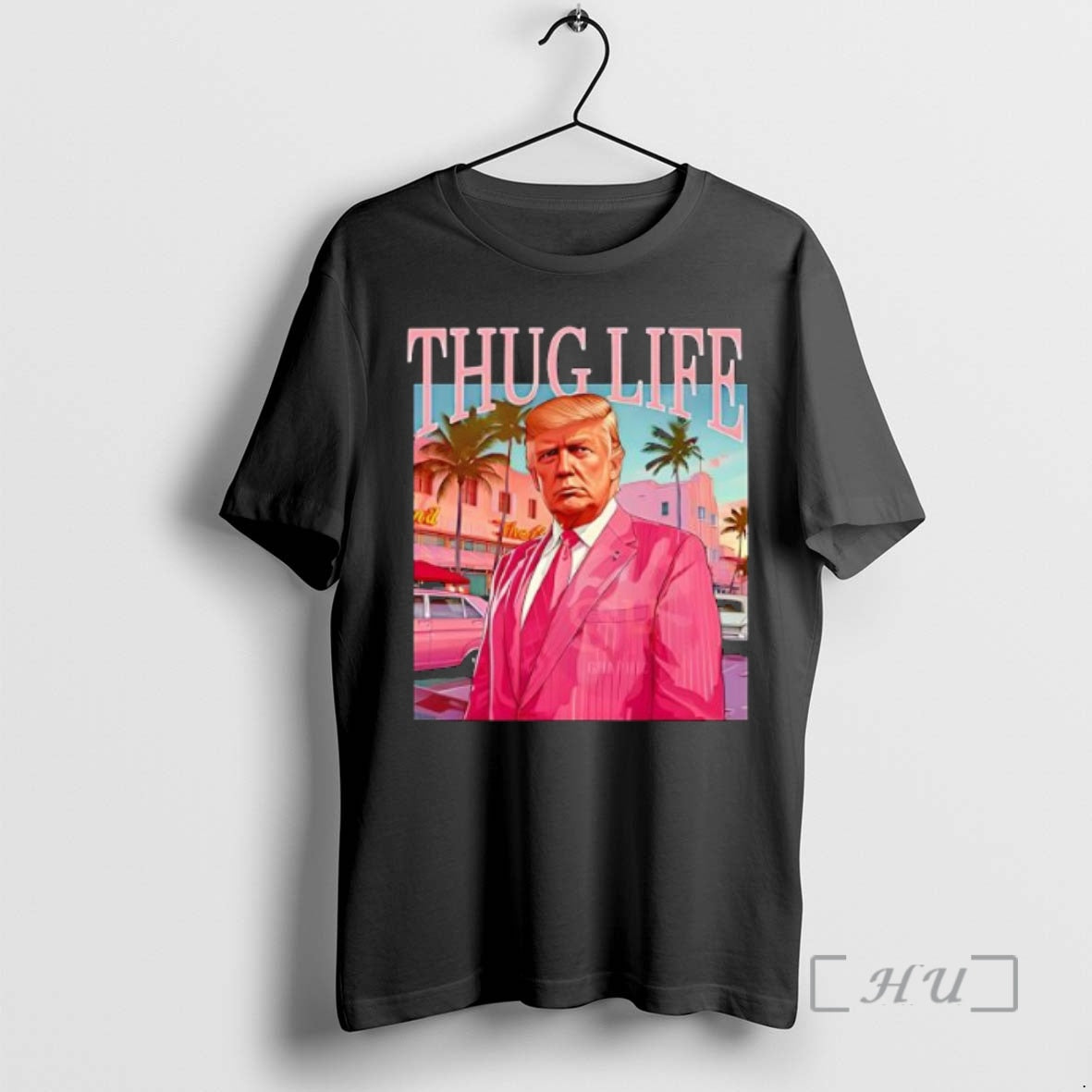 Trending Thug Life Trump Pink