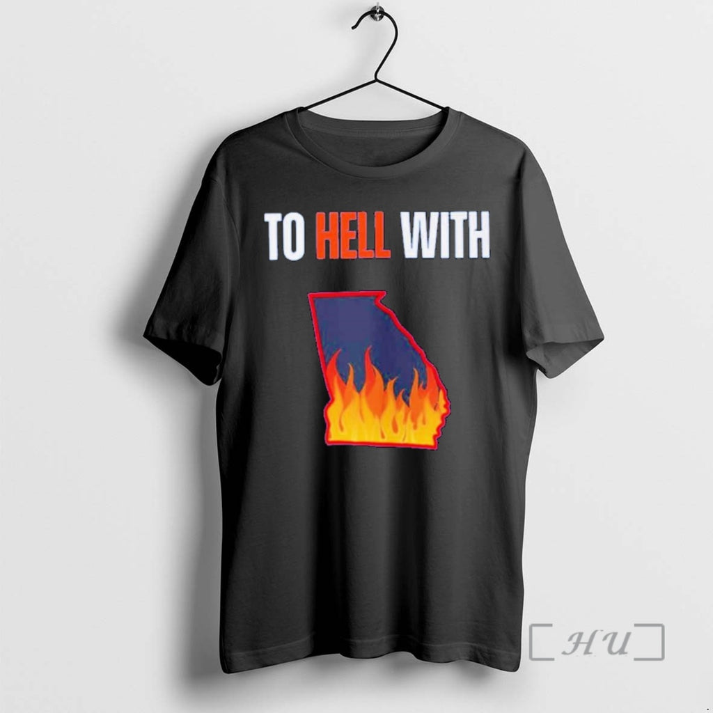 Trending To Hell With Georgia Ornaments Premium T Shirt Sweater