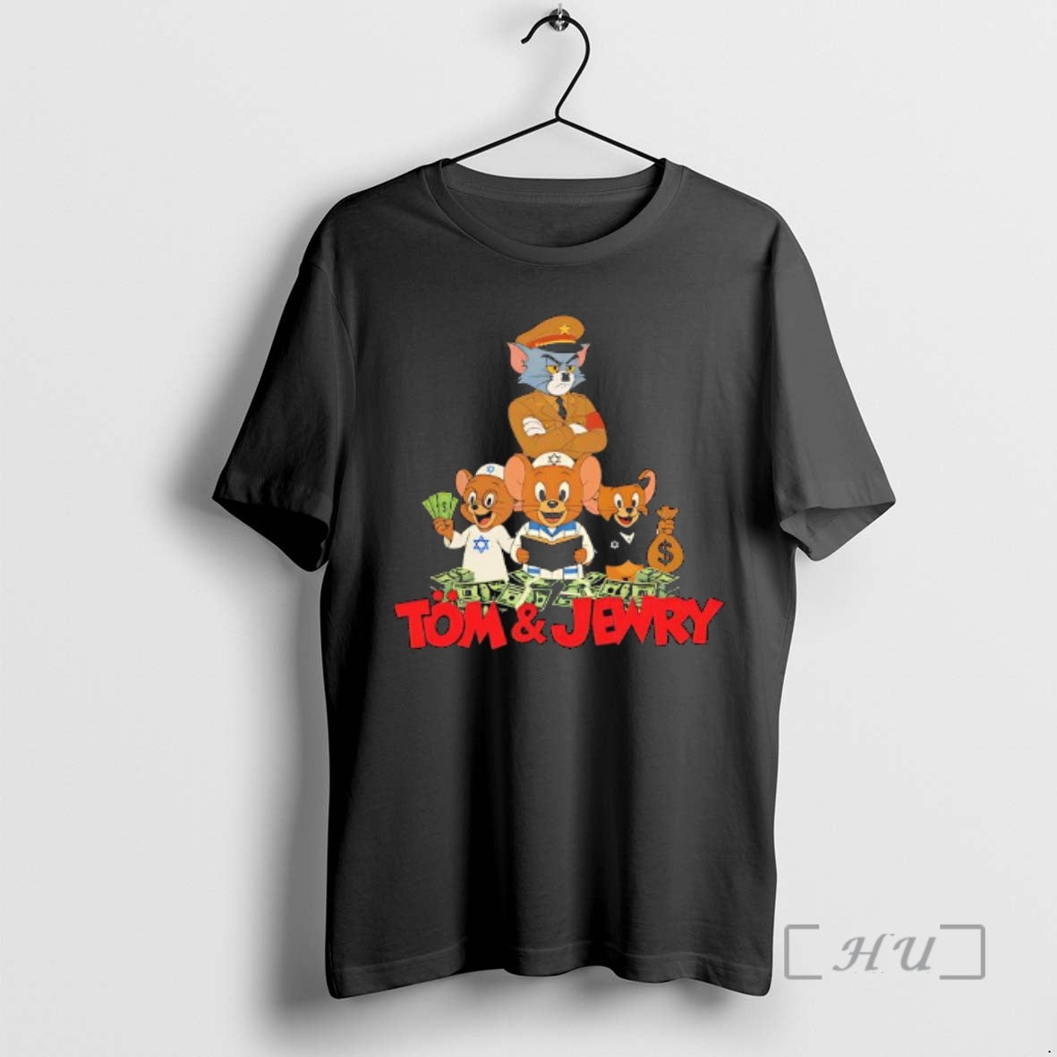 Trending Tom And Jerry Nazi Uniform Graphic