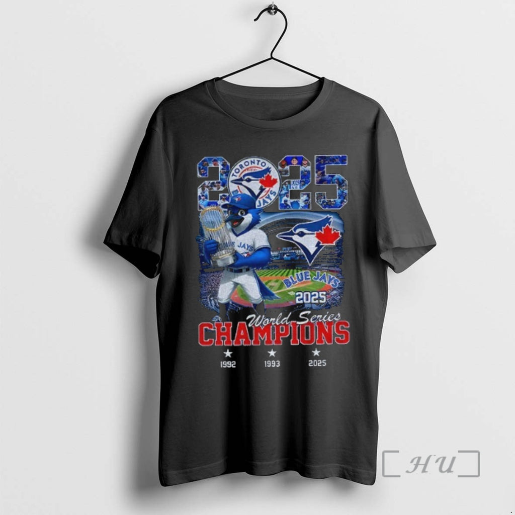 Trending Toronto Blue Jays 2025 Champions World Series 3x Premium T Shirt Sweater