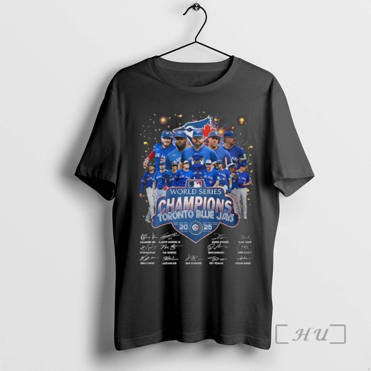 Trending Toronto Blue Jays Baseball World Series Champions 2025 Signature Mlb Premium T Shirt Sweater