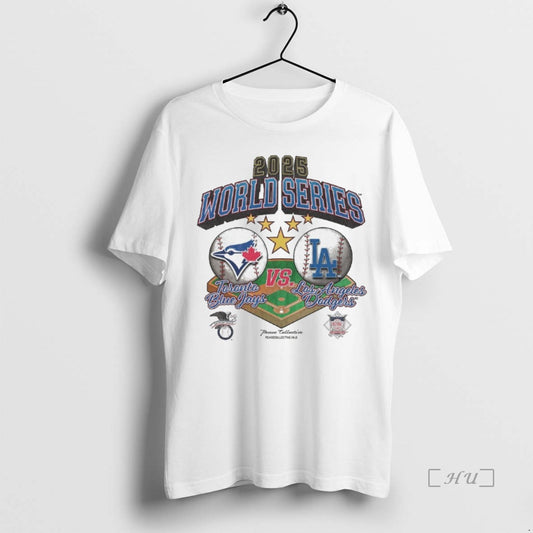 Trending Toronto Blue Jays Vs Los Angeles Dodgers World Series 2025 Mlb T Shirt Sweater