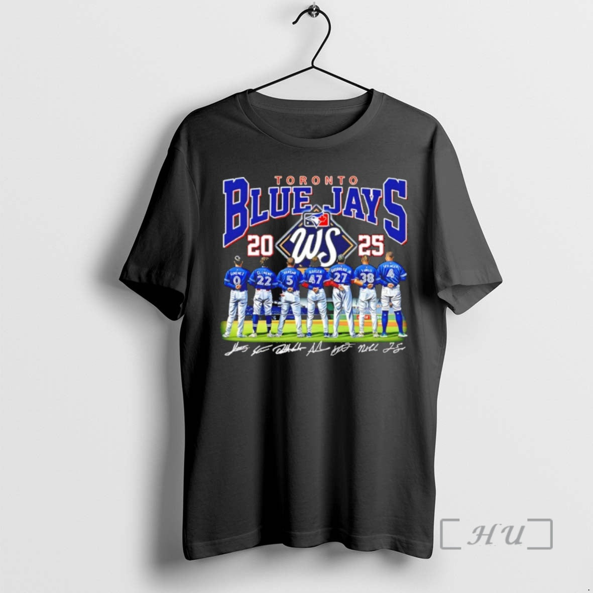Trending Toronto Blue Jays Ws 2025 American League Champions Signatures Premium T Shirt Sweater