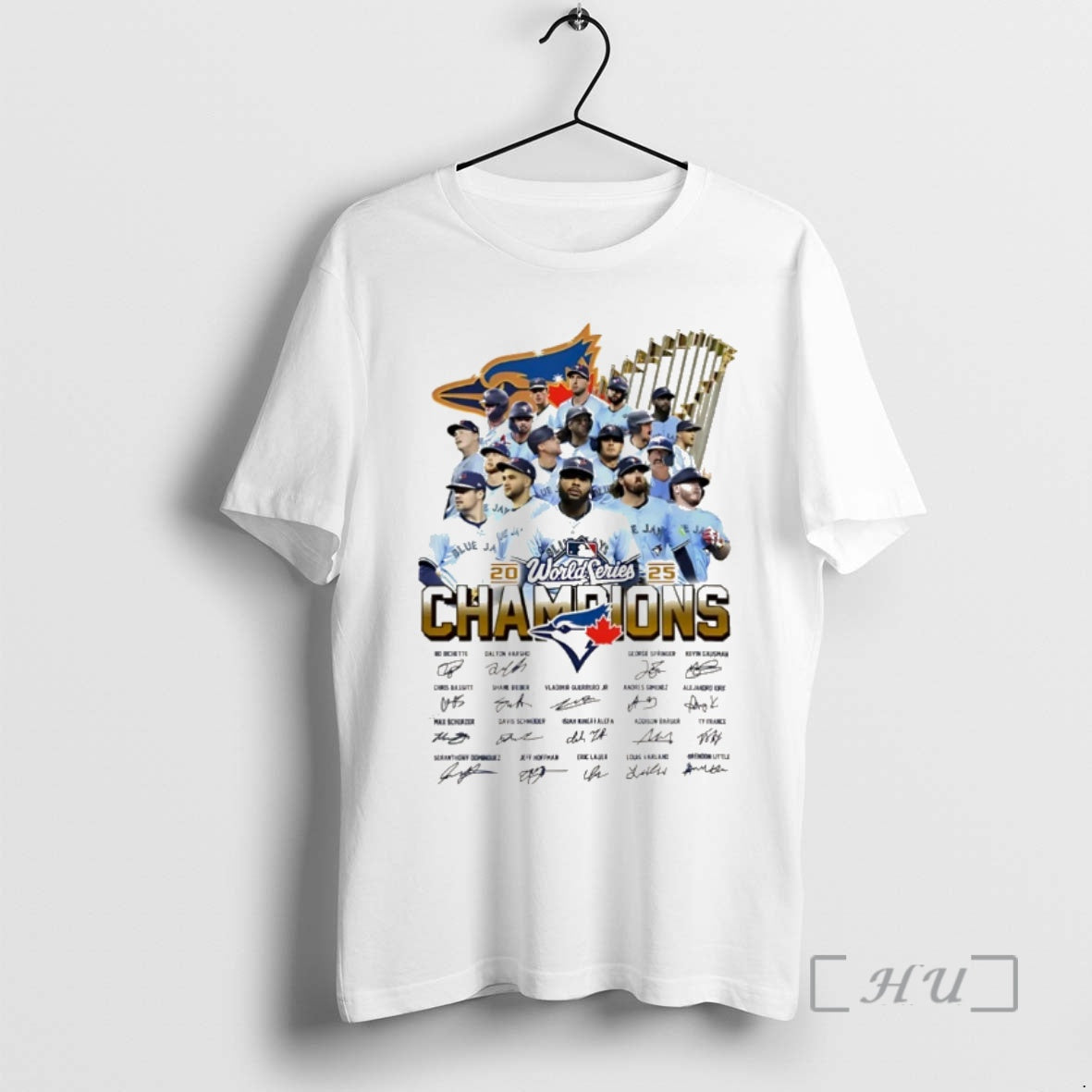 Trending Toronto Blue Jays World Series Champions 2025 All Team Signature Christmas