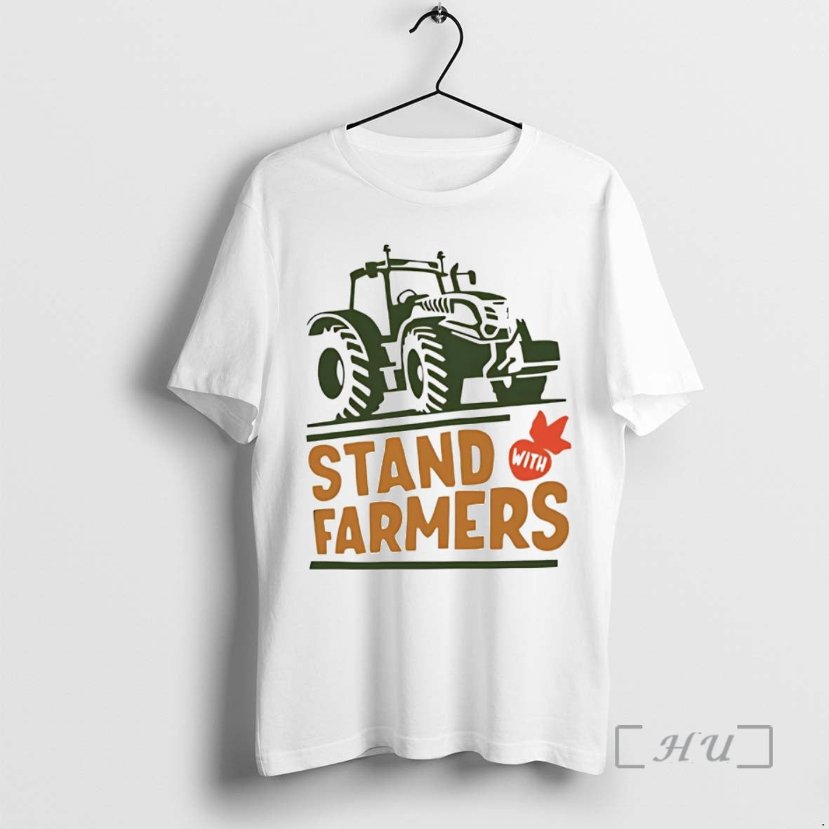 Trending Tractor Stand With Farmers