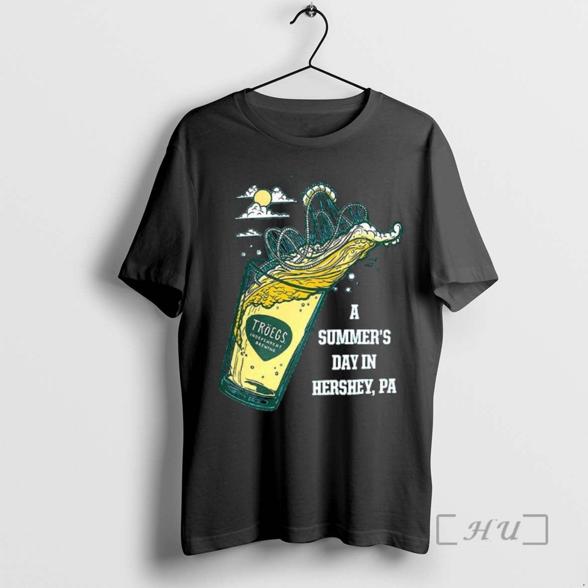 Trending Troegs Independent Brewing A Summers Day In Hershey Roller Coaster Premium T Shirt Sweater