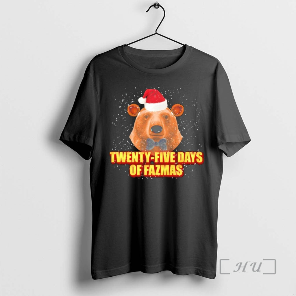 Trending Twenty Five Days Of Fazmas Bear Christmas Premium T Shirt Sweater