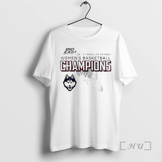 Trending Uconn Huskies X Big East Wbb Season 24 25 Tournament Champions 2025 Premium