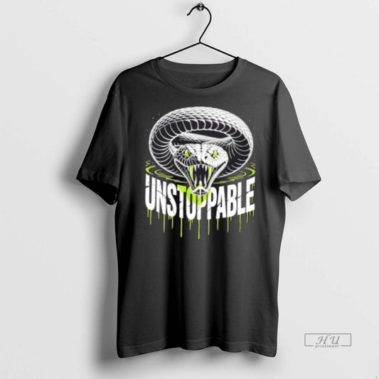 Trending Unstoppable Snake Power And Strength Design Graphic Tee Shirt Sweater