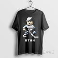 Trending Utah Mammoth Hockey 8 Bit Retro Baller Premium T Shirt Sweater