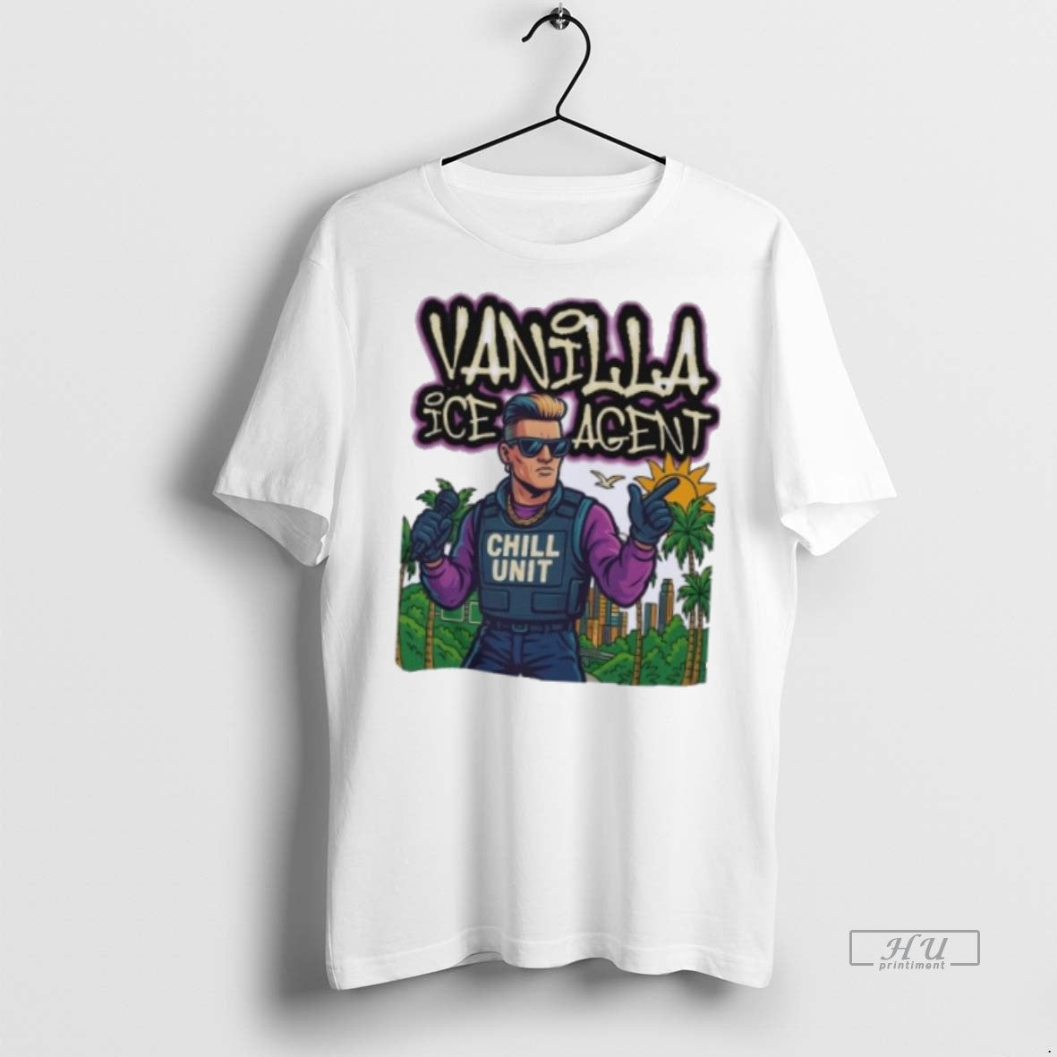 Trending Vanilla Ice Agent Meme Graphic Tee Shirt Sweater