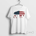 Trending Vintage Buffalo American Flag Bison Patriotic Gift