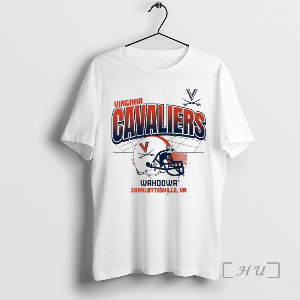 Trending Virginia Football Helmet Grid Premium T Shirt Sweater