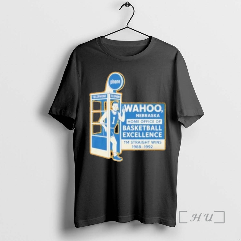 Trending Wahoo Nebraska Home Office Of Basketball Excellence 114 Straight Wins 1988 1992 Premium