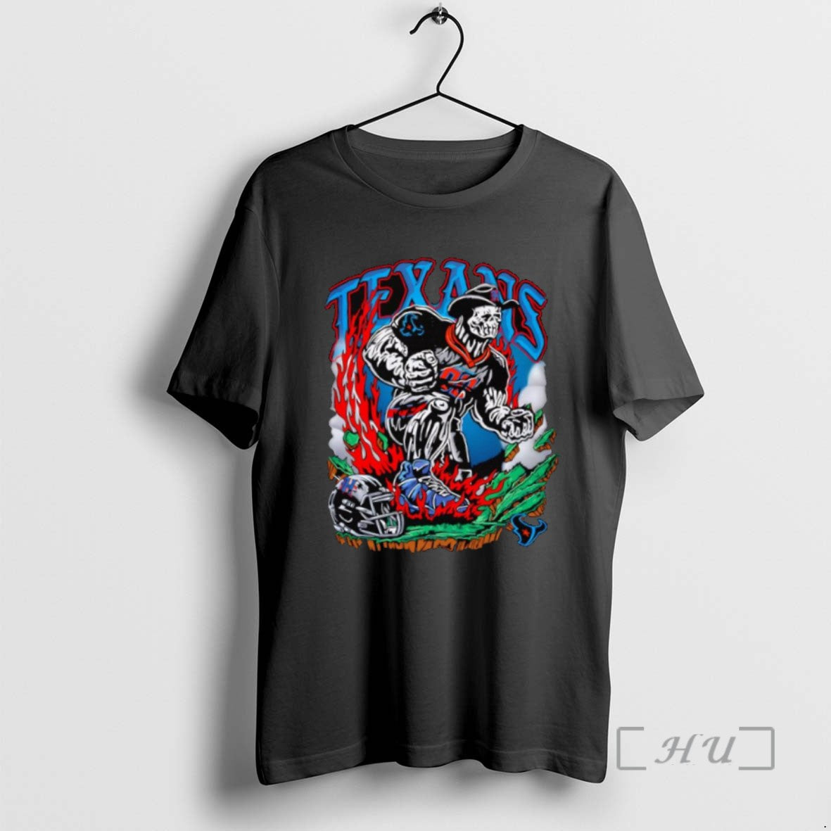 Trending Warren Lotas X Houston Texans Big Texan Skeleton Tee Shirts Sweater