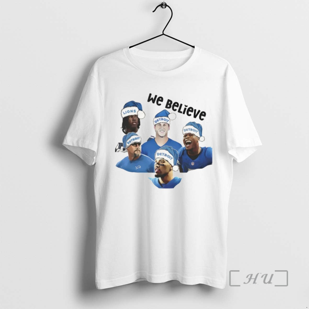 Trending We Believe Detroit Lions Football Christmas 2025 Tee Shirts Sweater