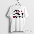 Trending We Wont Stop Hoops 2025 Child Tee Shirts Sweater