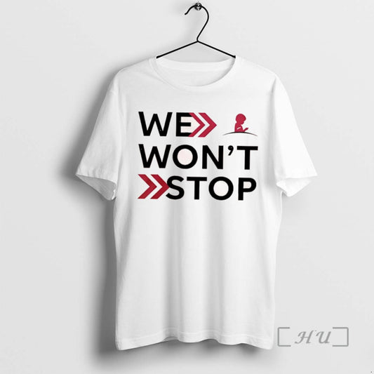 Trending We Wont Stop Hoops 2025 Child Tee Shirts Sweater