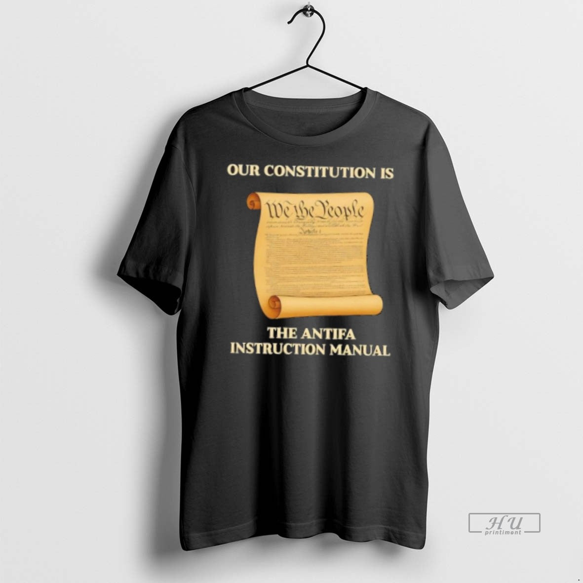 Trending We The People Our Constitution Is The Antifa Instruction Manual Graphic Tee Shirt Sweater