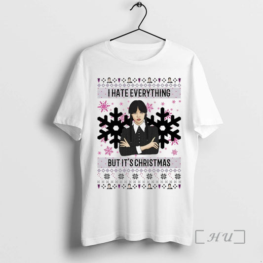 Trending Wednesday Addams I Hate Everything But Its Christmas