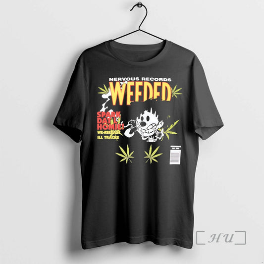Trending Weeded Records Vintage Premium T Shirt Sweater