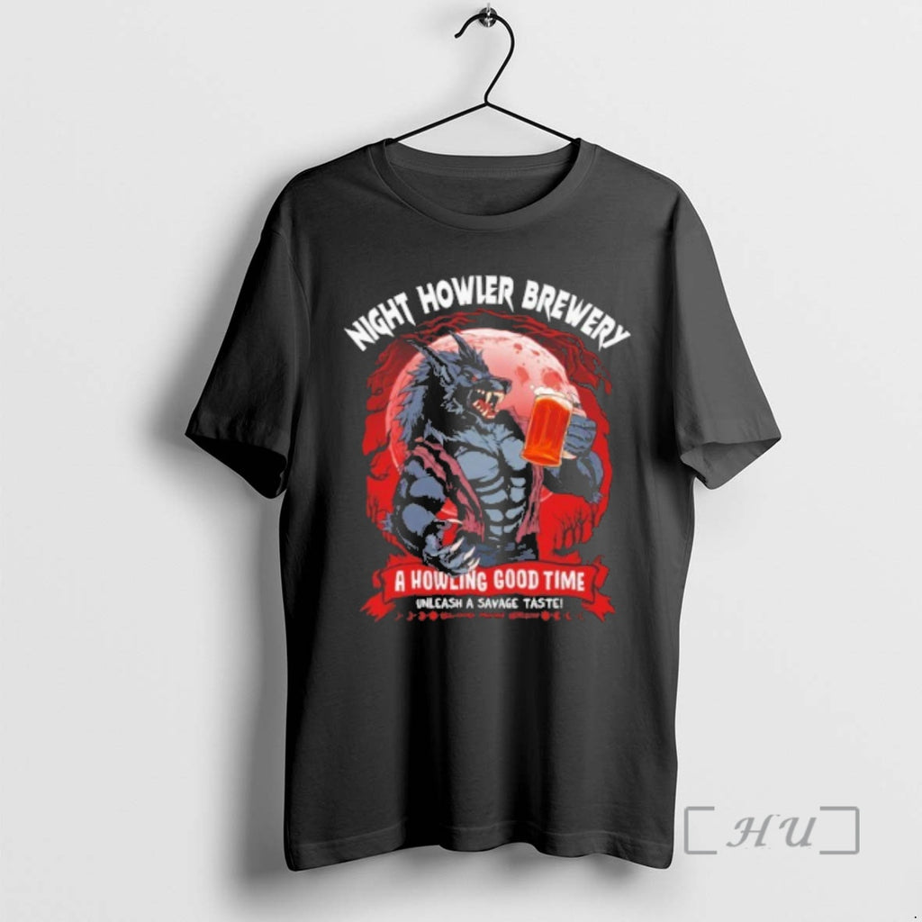 Trending Werewolf Night Howler Brewery A Howling Good Time Premium T Shirt Sweater