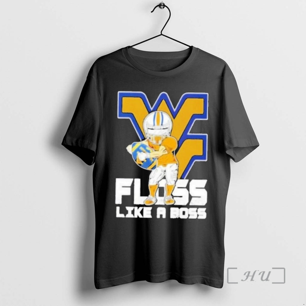 Trending West Virginia Mountaineers Football Floss Like A Boss Premium T Shirt Sweater