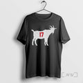 Trending Will Klein Wearing Ohtanis Number On A Goat 17 Dodgers Mvp Tee Shirts Sweater