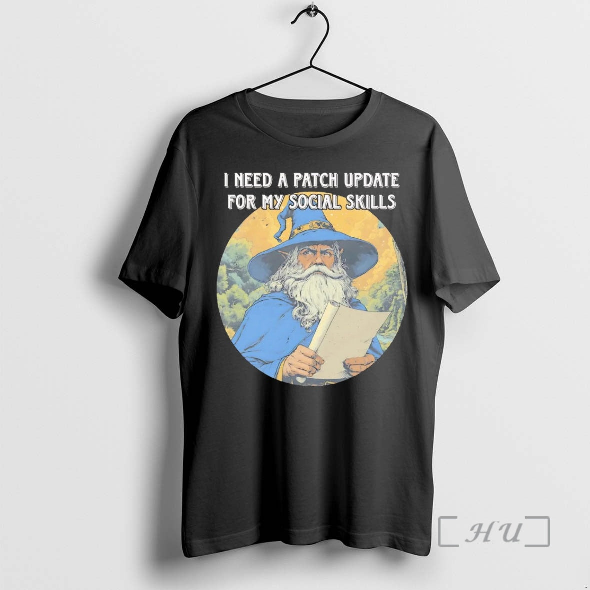 Trending Wizard I Need A Patch Update For My Social Skills Premium T Shirts Sweater