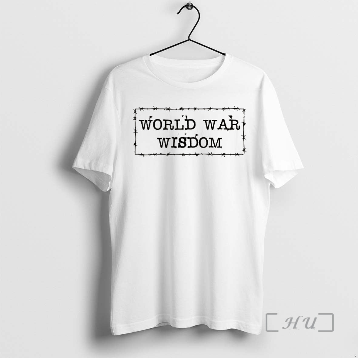 Trending World War Wisdom Barbed Wire Frame Logo