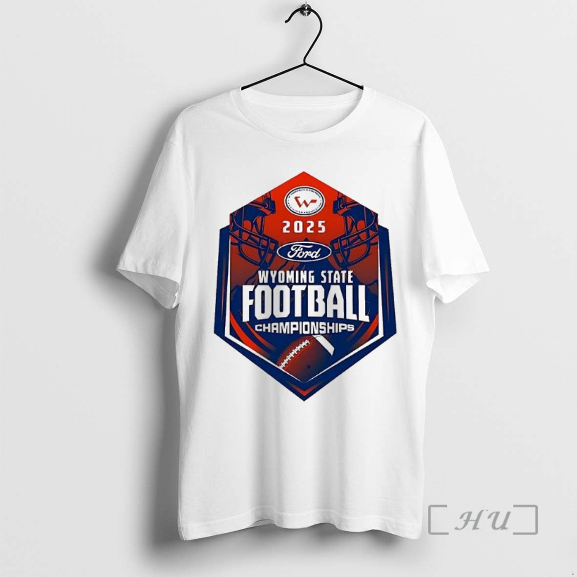Trending Wyoming State Football Activities Association 2025 Championship Logo
