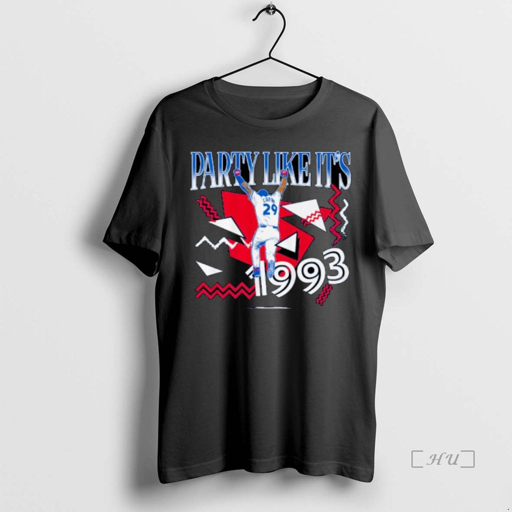Trending Yariel Rodriguez Mlb Toronto Blue Jays Party Like Its 1993 Ornaments T Shirt Sweater