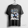Trending Yes Im Old But I Saw Seattle Greatness Griffey Mariners X Largent Seahawks Skyline