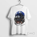 Trending Zay Flowers Signature Football Portrait Premium T Shirt Sweater