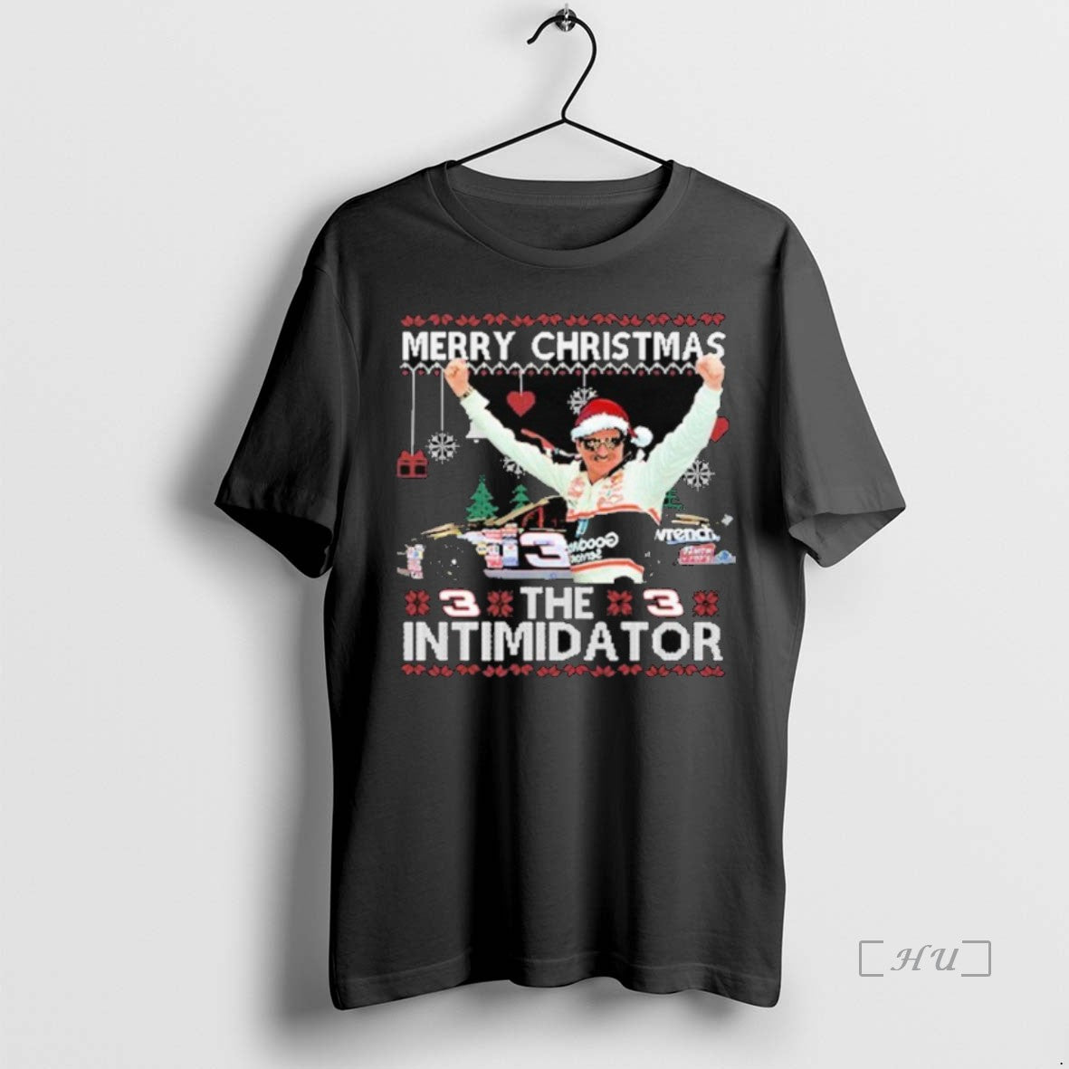 Trending Dale Earnhardt Merry Christmas The Intimidator T Shirt Sweater