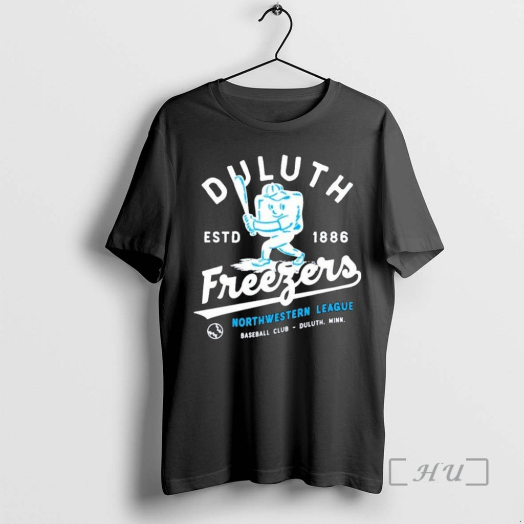 Trending Duluth Freezers Northwest League Baseball Club Defunct Minn Estd 1886 Premium T Shirt Sweater