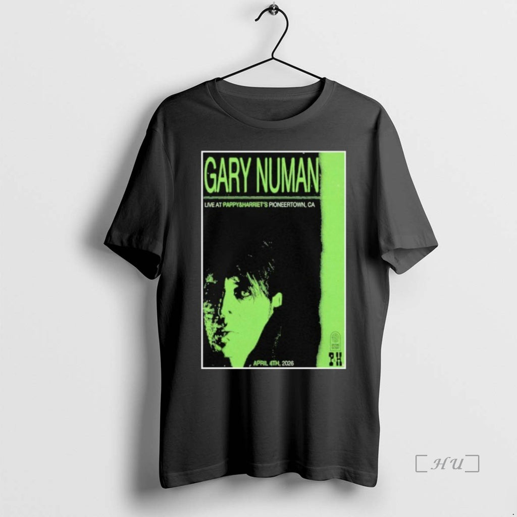 Trending Gary Numan Pappy And Harriets Pioneertown 2026 T Shirt Sweater