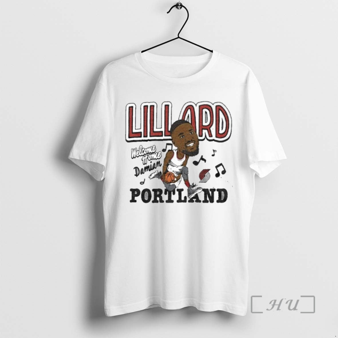 Trending Portland Trail Blazers Damian Lillard Welcome Home Tee Shirts Sweater