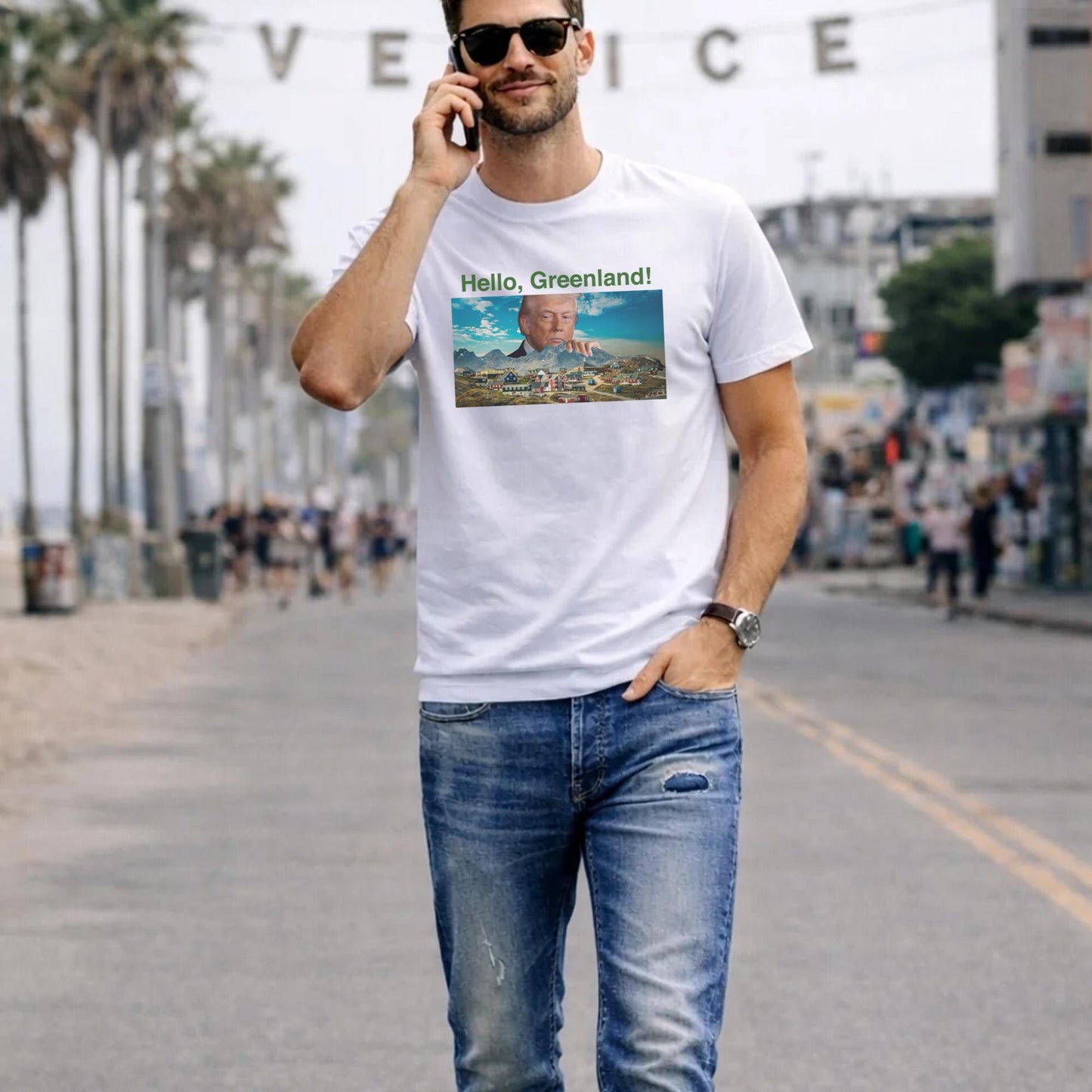 Trmp Hello Greenland Shirt