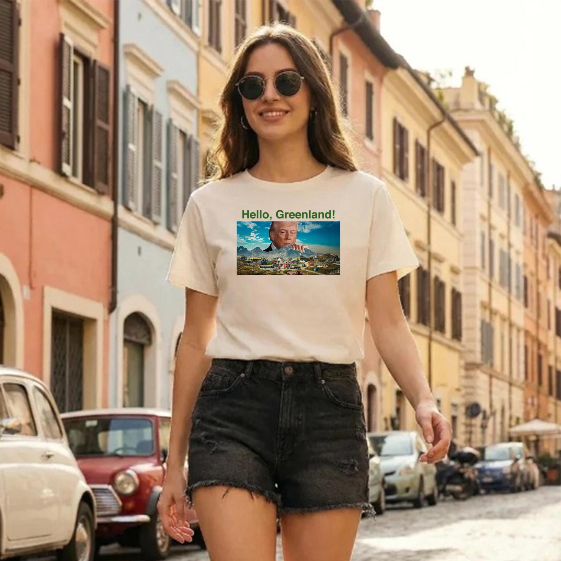 Trmp Hello Greenland Shirt