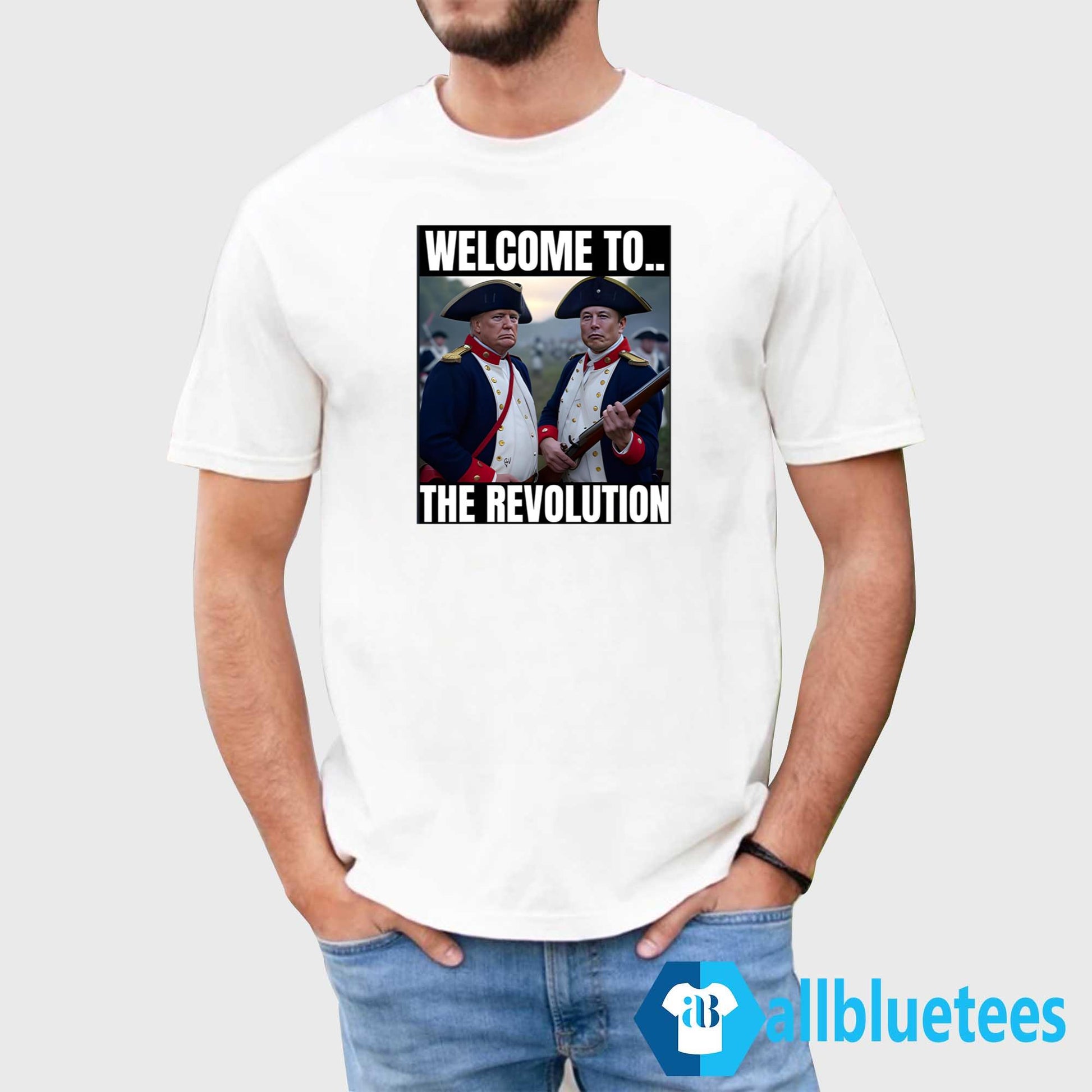 Trump And Elon Musk Welcome To The Revolution Shirt