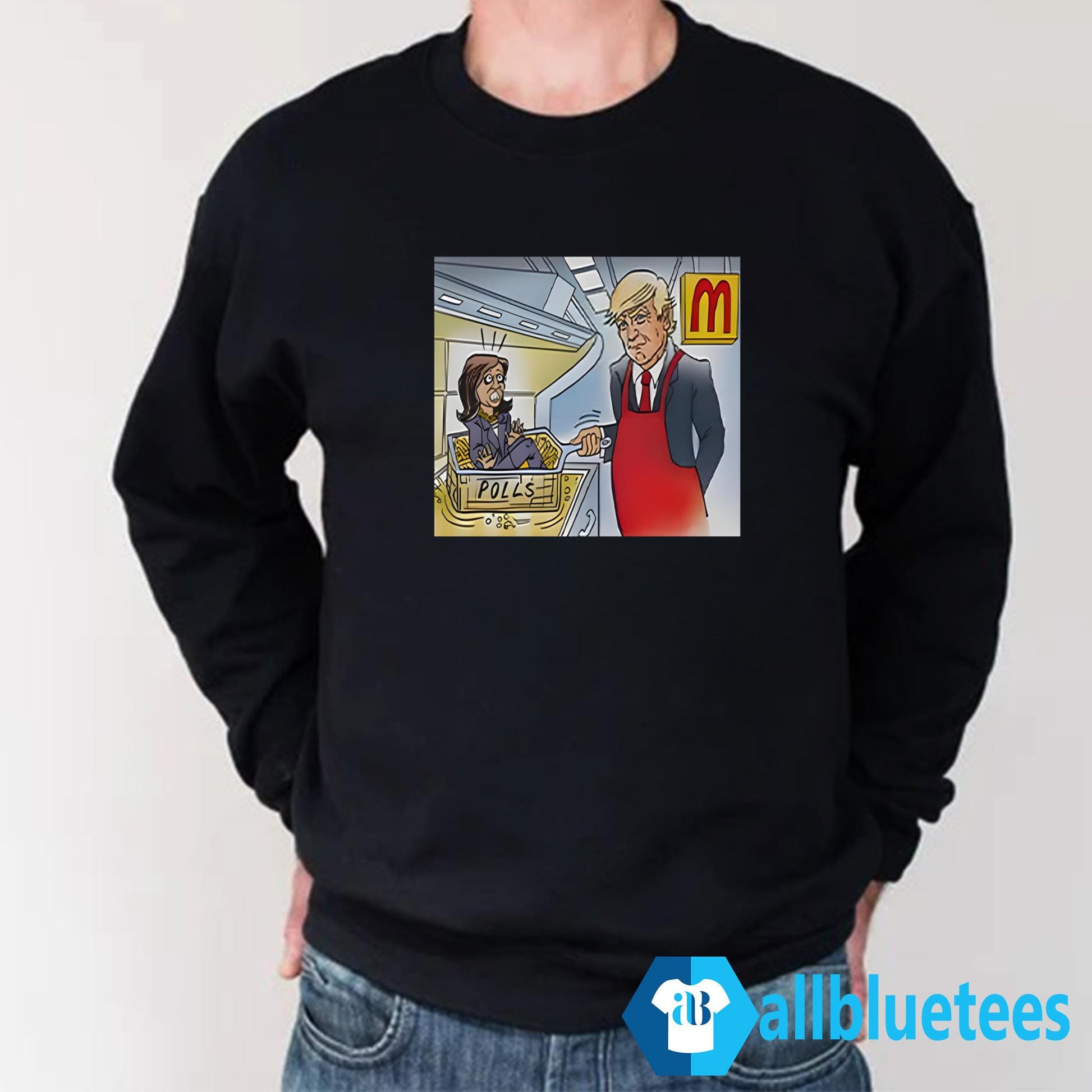 Trump Is Cooking Kamala In The Polls McDonald’s Shirt