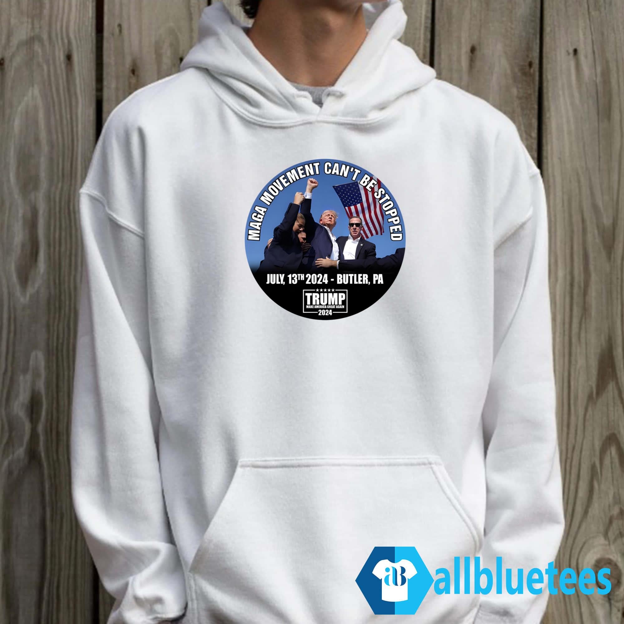 Trump July 13 2024 Butler PA MAGA Movement Can’t Be Stopped Shirt