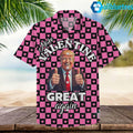 Trump Make Valentine Great Again Hawaiian Shirt