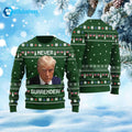 Trump Never Surrender Ugly Christmas Sweater