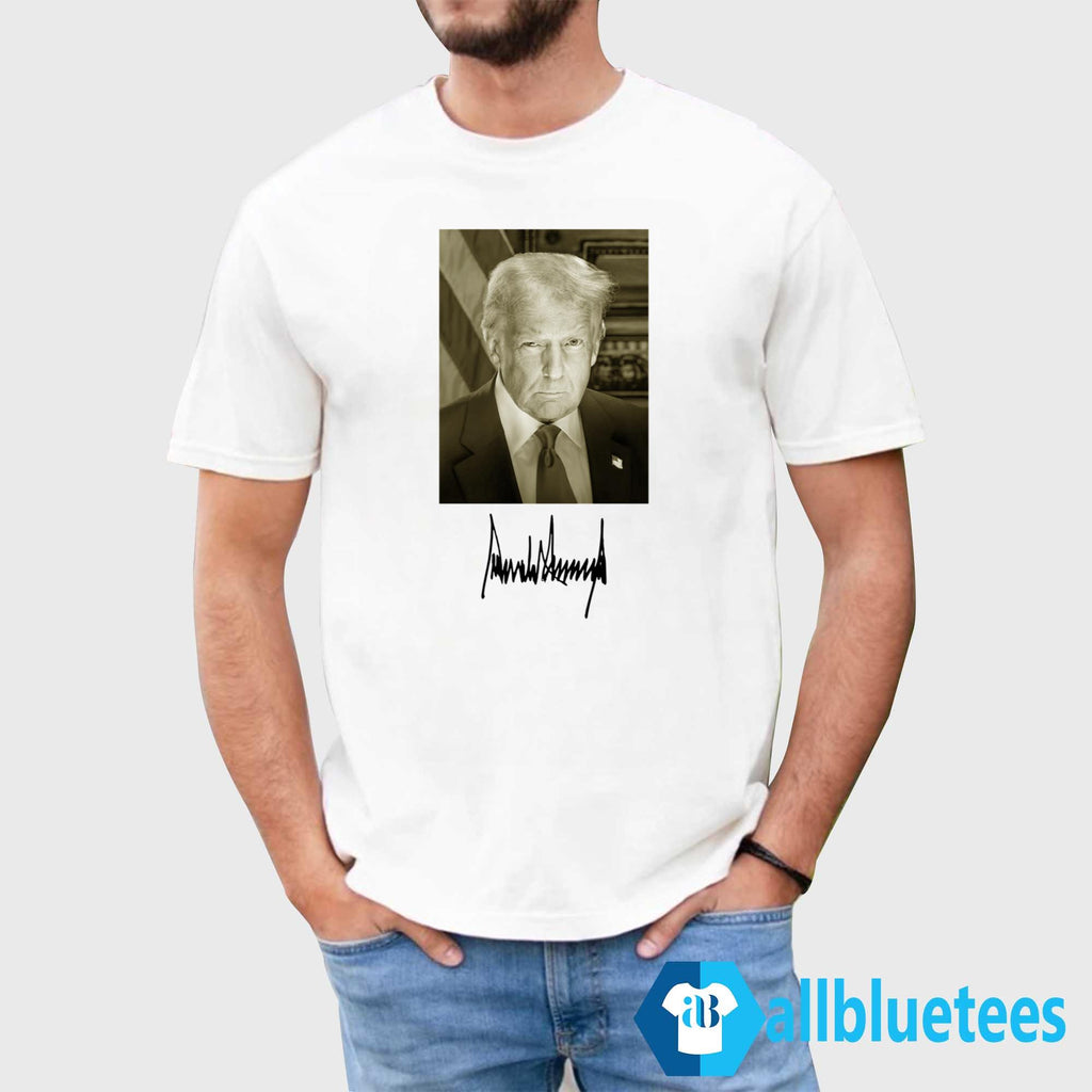 Trump Official Inauguration Portrait Photo 2025 Shirt