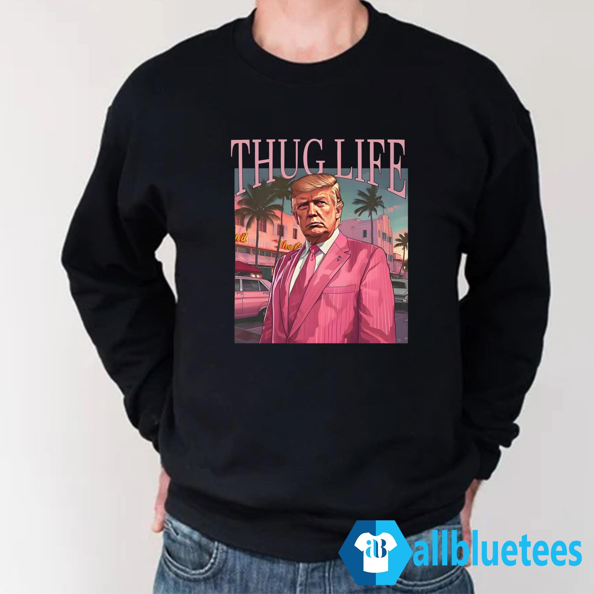Trump Pink Thug Life Shirt