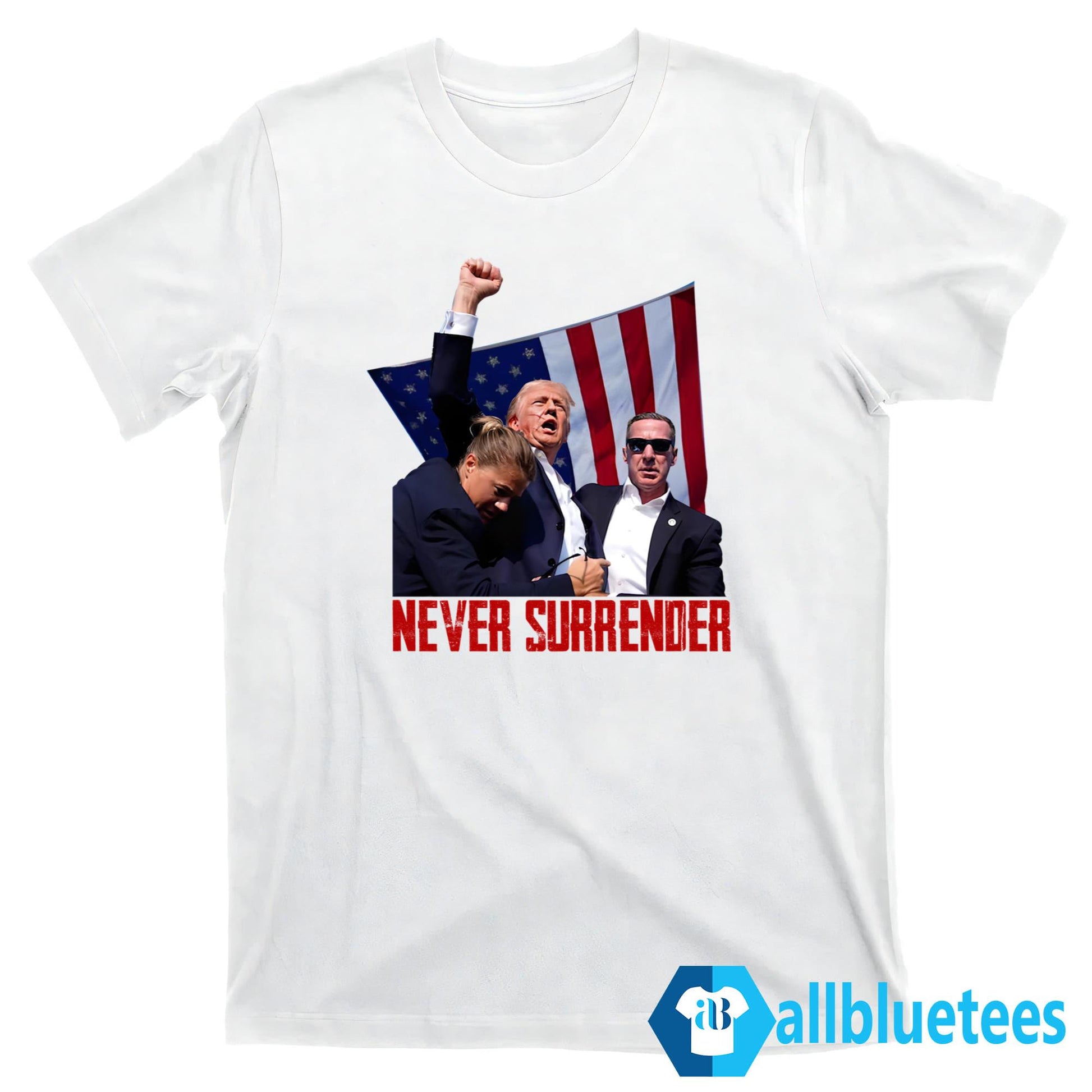Trump Rally Never Surrender Shirt